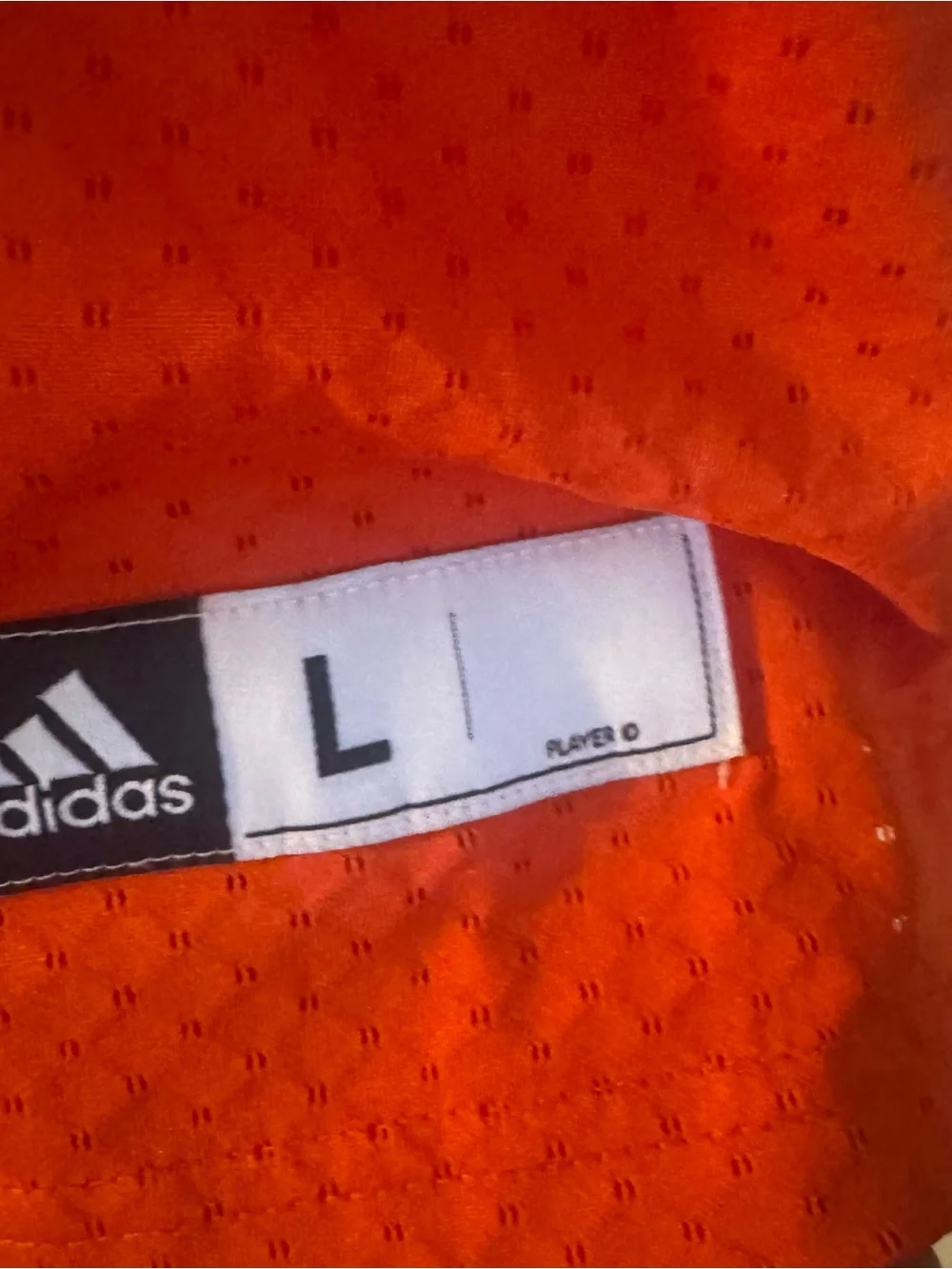 adidas Miami Hurricanes Football Jersey Orange Green White #1 Size L